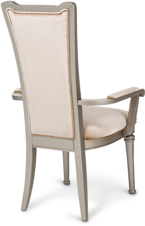 Bel Air Park Arm Chair Champagne - Aico Bel Air Park Arm Chair By Michael Amini (600x510), Png Download