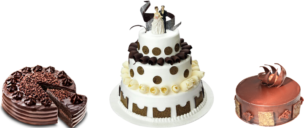 Best Fresh Cakes In Our Store - Wedding Cake (1024x451), Png Download