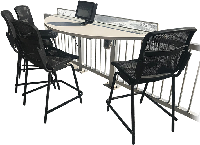 Braves Changing Suntrust Park Before Opening Day - Delta Sky Table Suntrust Park (800x600), Png Download
