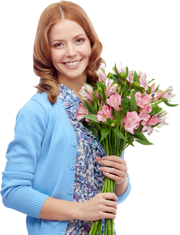 Desert Rose - Bouquet (618x806), Png Download