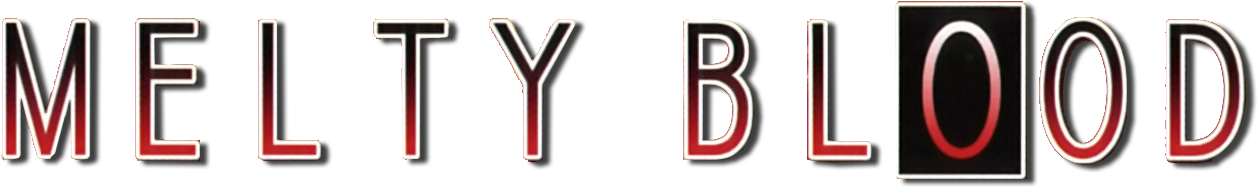 Melty Blood Logo - Melty Blood (1294x500), Png Download