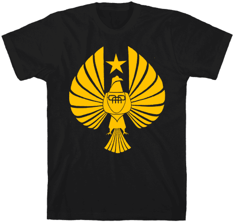 Pacific Rim Jaeger Logo Mens T-shirt - Ll Take A Potato Chip And Eat (484x484), Png Download