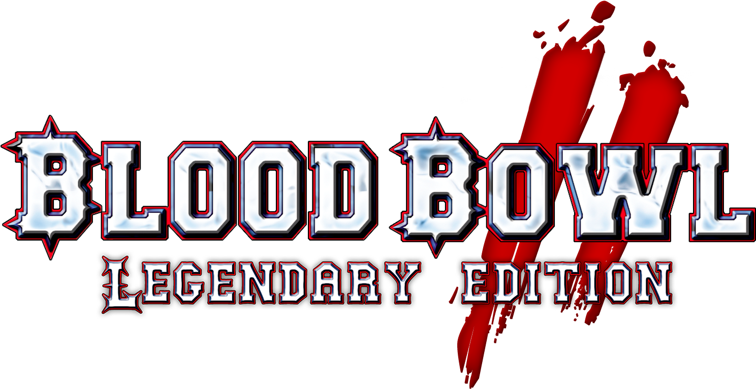 Blood Bowl - Blood Bowl 2 Logo (1562x765), Png Download