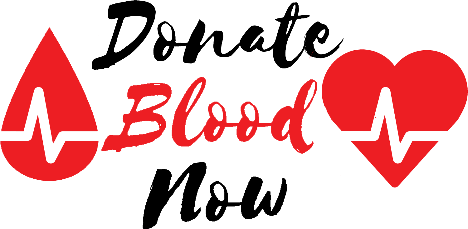 Donate Blood Logo (1562x762), Png Download