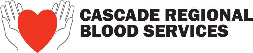 Logo - Cascade Regional Blood Services (906x200), Png Download