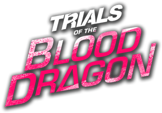 Trials Blooddragon - Trials Of The Blood Dragon Logo Png (550x235), Png Download