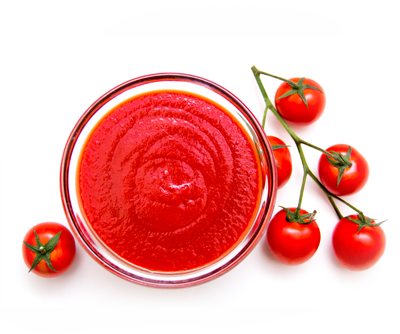 The Sauce - Pizza Tomatoes Png (400x334), Png Download