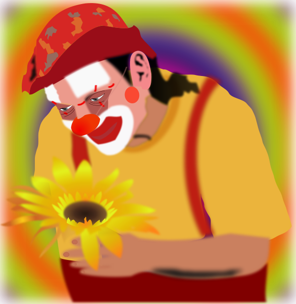 Clown Clipart Png (585x600), Png Download