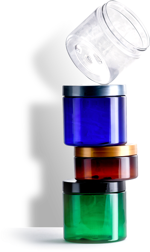 Stacked-jars - Old Fashioned Glass (500x852), Png Download