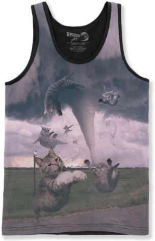 Tornado Cats - Trump Face T Shirt (480x480), Png Download