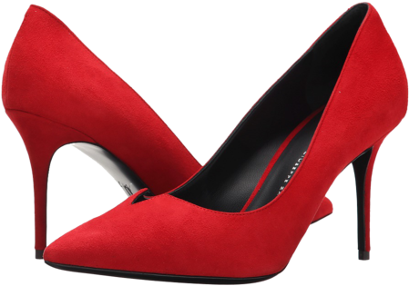 Free - Red Shoes Female Png (480x360), Png Download