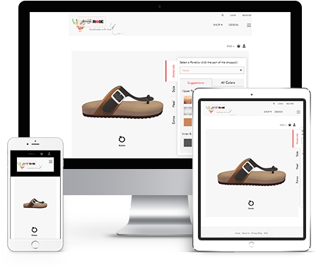 Women Sandals Designer Software - Design Tool (450x405), Png Download