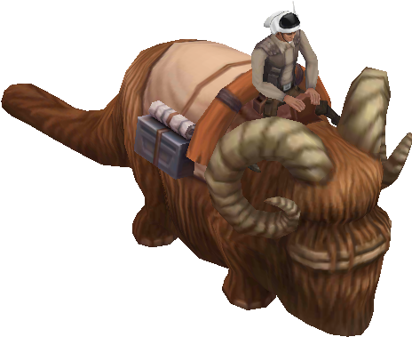 Swc Bantha Rider - Rebel Bantha Rider (495x410), Png Download