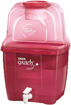 Tataswach Smart Plus - Tata Swach Smart + 15-litre Gravity Based Water Purifier (375x500), Png Download