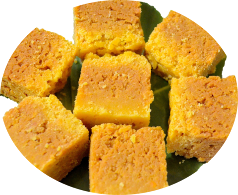 Mysore Pak - Mysore Pak In Mysore (480x392), Png Download