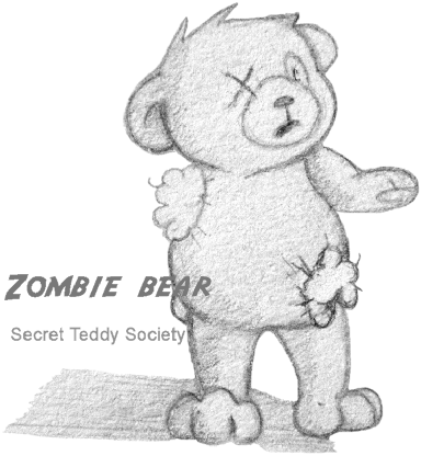 Read Zombie Bear Teddy Bear Who Wants To Be Normal - Bear (384x416), Png Download