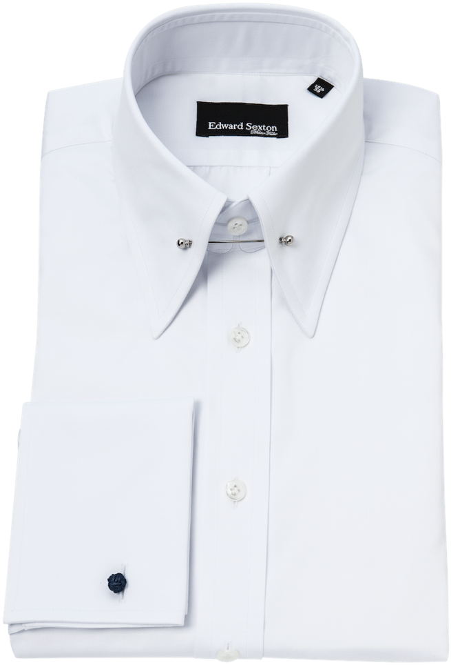 White Shirt Tab Collar (911x1024), Png Download