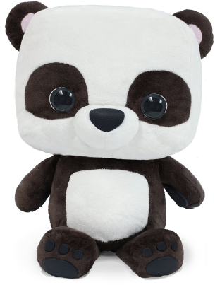 Smart Toy, App Enabled Smartphone Toys - Panda Toy Png (350x416), Png Download