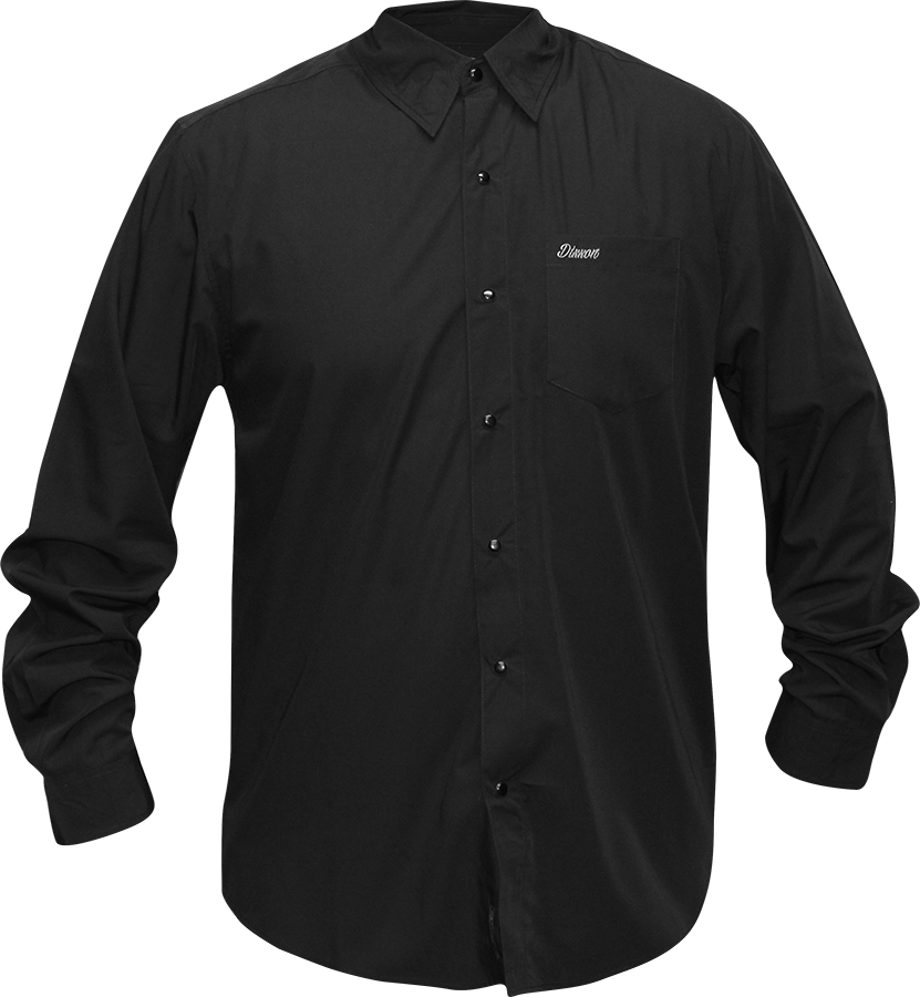Black Bamboo-long Sleeve - Blouson Moto Alpinestars Gp Plus R V2 Airflow Black (831x900), Png Download
