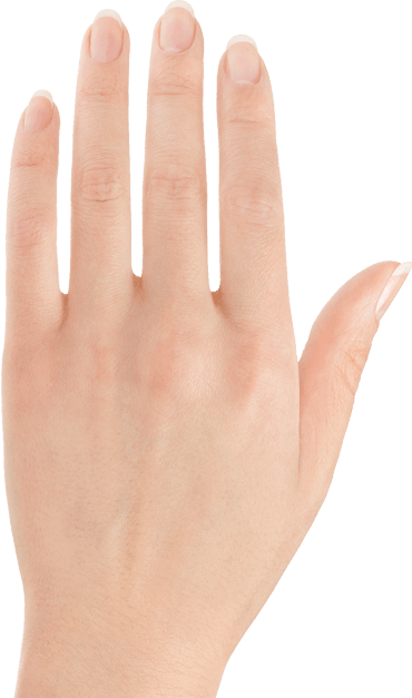 Hand 4 Hand 1 M27250 Me Headonview Gold Wd - Forevermark Solitaire Ring (370x627), Png Download