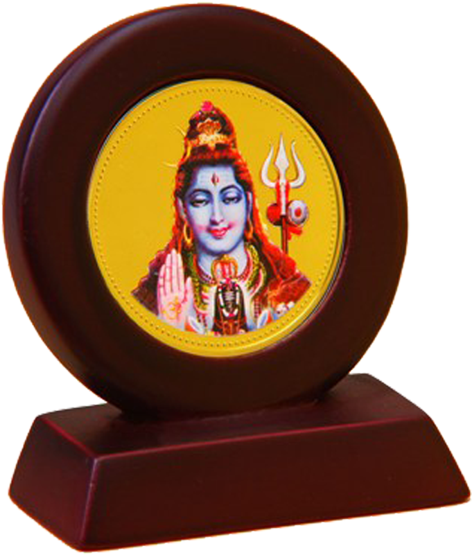 Car Shivji Round Meenakari - Japanese Dolls (800x800), Png Download