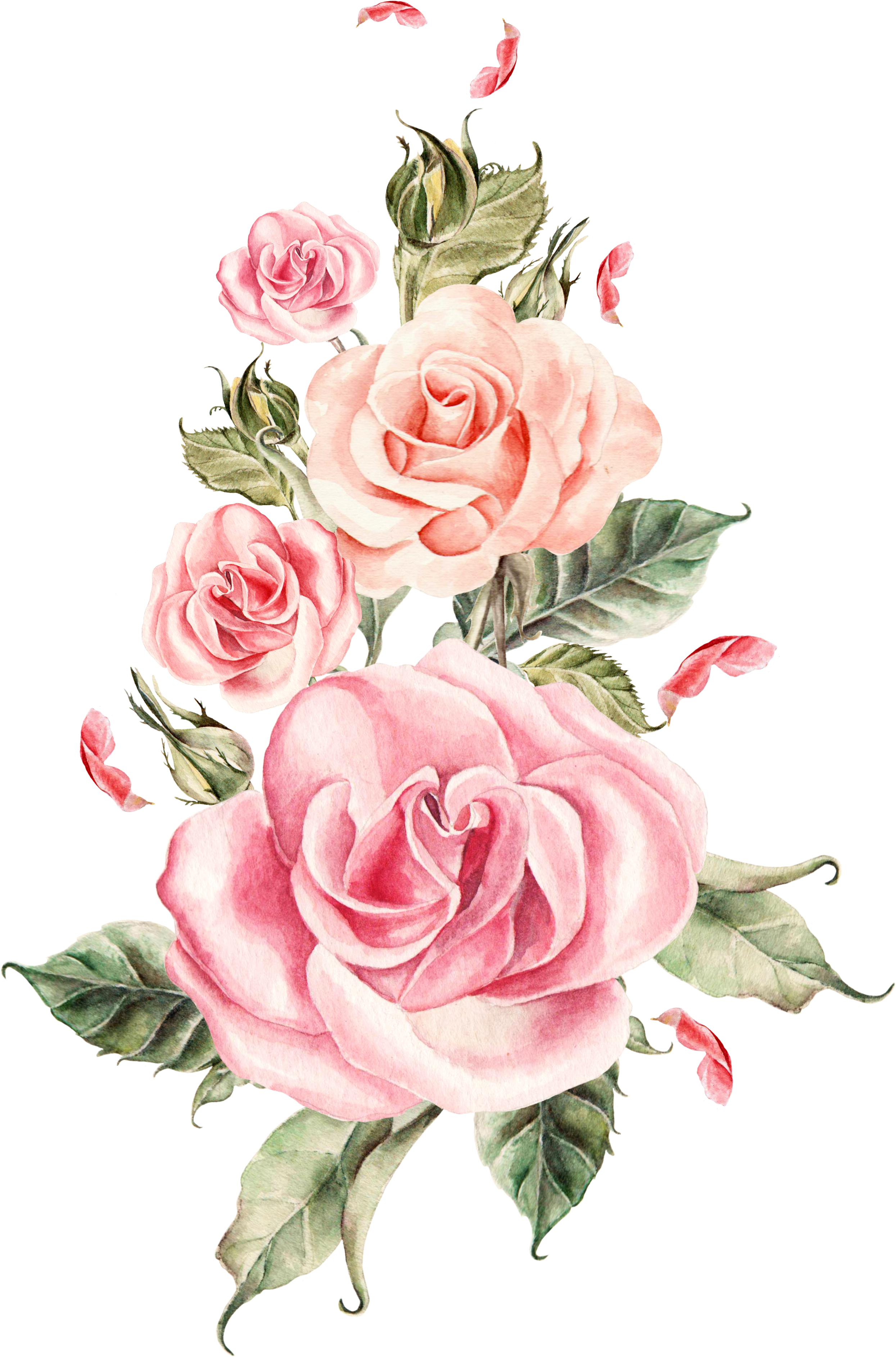 Rose Sticker - Gypsi's Rhinestone Hair Comb (1024x1356), Png Download