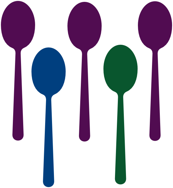 Spoons Clipart (552x600), Png Download
