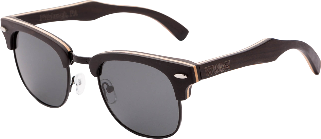 Mens & Womens Handcrafted Vintage Wood Clubmaster Sunglasses - Dolce And Gabbana Sunglasses (1024x444), Png Download