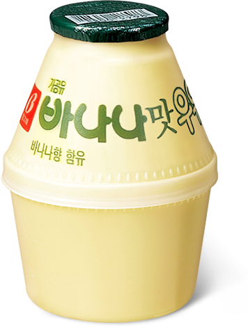 1998 1998 Banana Flavored Milk - Binggrae Banana Milk (356x470), Png Download