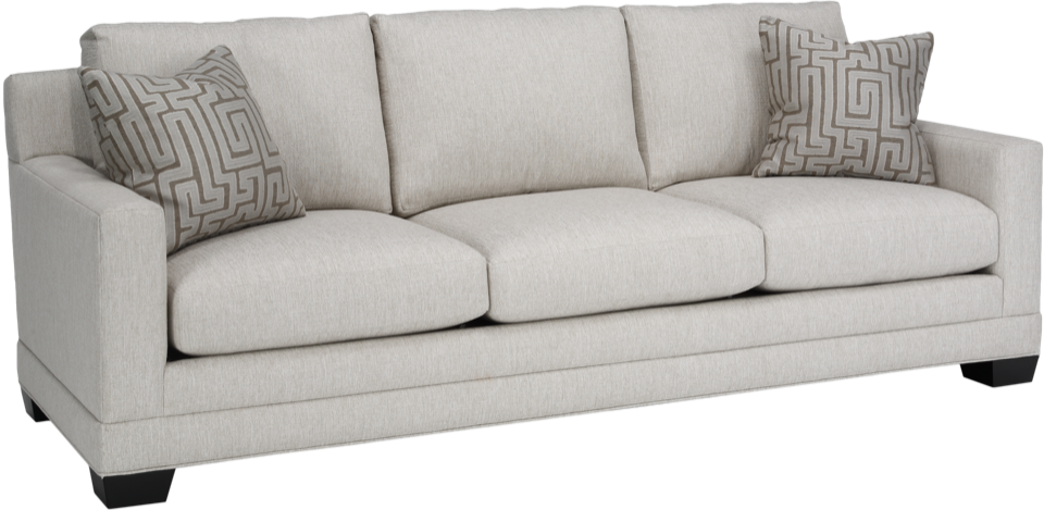 3911 Sheffield Estate Sofa - Back Of Couch Transparent Png (960x469), Png Download