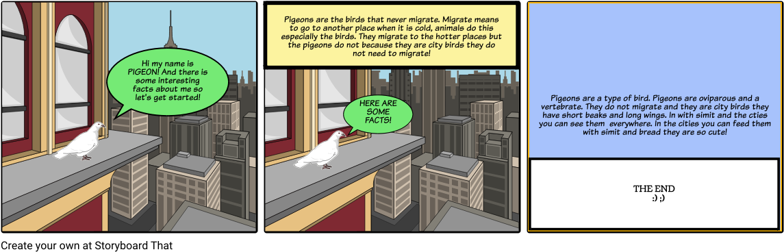 Pigeons - Cartoon (1164x385), Png Download