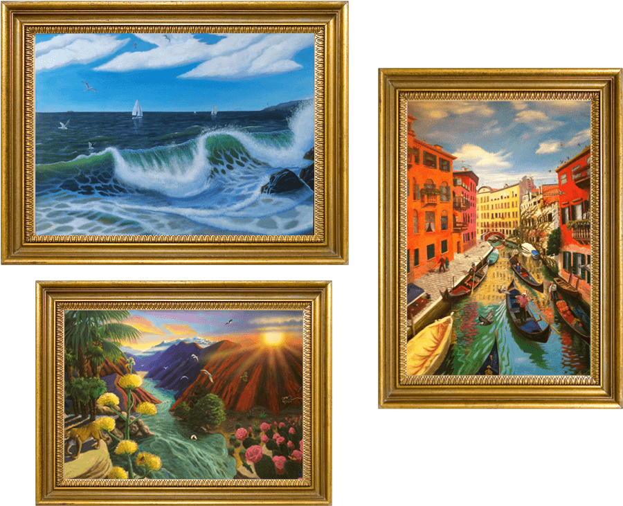 "painting Is Stronger Than I Am, It Can Make Me Do - Painting (975x780), Png Download