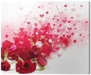 Roses Flowers Bokeh Background - Flower Bokeh Background (400x400), Png Download