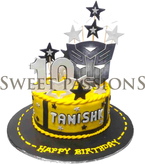 Home - Birthday Cake Transformer Png (504x600), Png Download