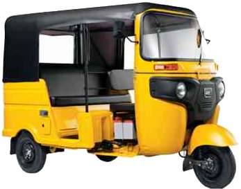 Auto Rickshaw Transparent Png - Bajaj Optima (404x303), Png Download