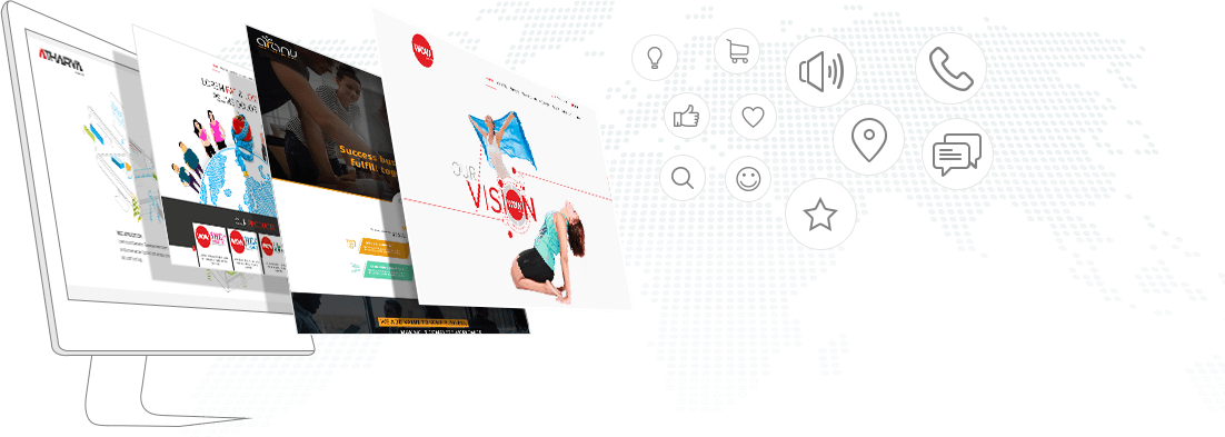 Web App Development - Web Application Development (1102x393), Png Download