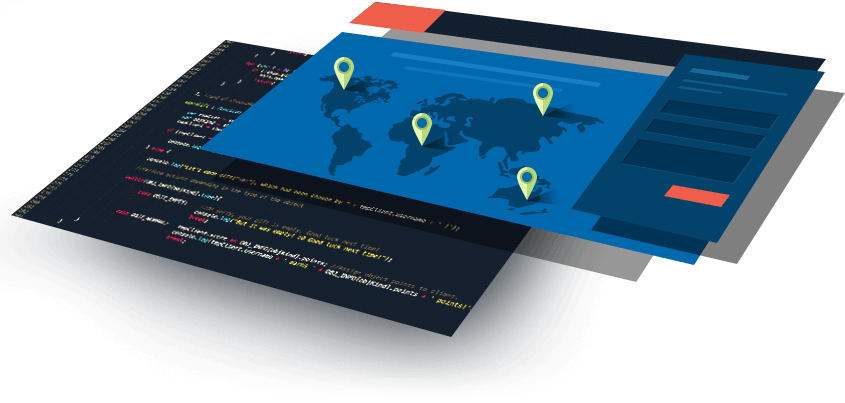 Web Application Development Secure And Scalable - Web Application Development (845x403), Png Download