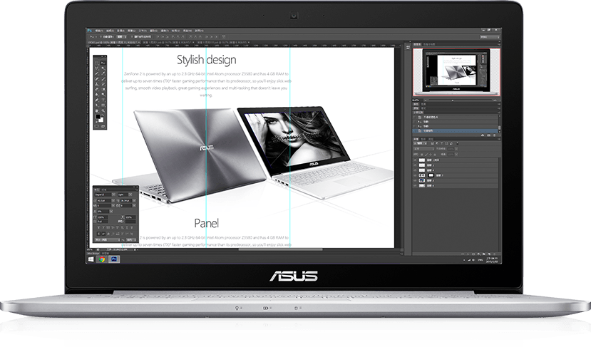 Uhd Erackszenbook15uhd-6 - Asus Ux501vw-fy075t I7-6700hq Portable 15.6 Fhd 4.129 (829x487), Png Download