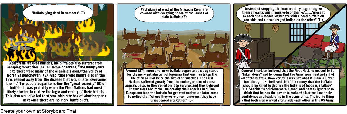 Buffalo Comic Strip - Cartoon (1164x385), Png Download