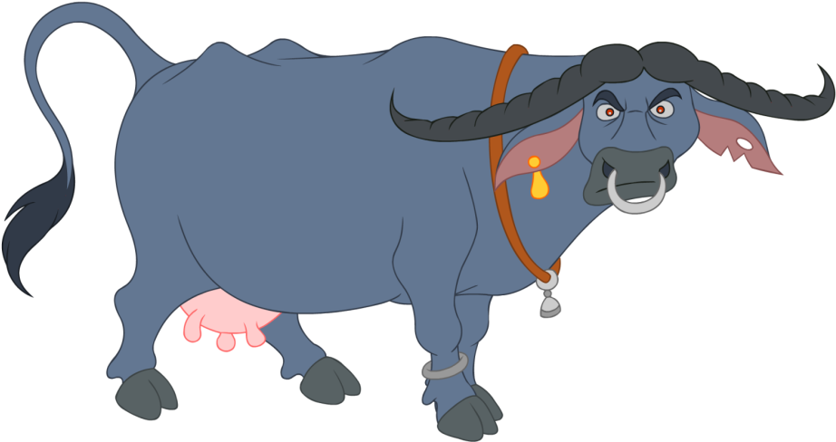 Buffalo - Working Animal (1200x1143), Png Download