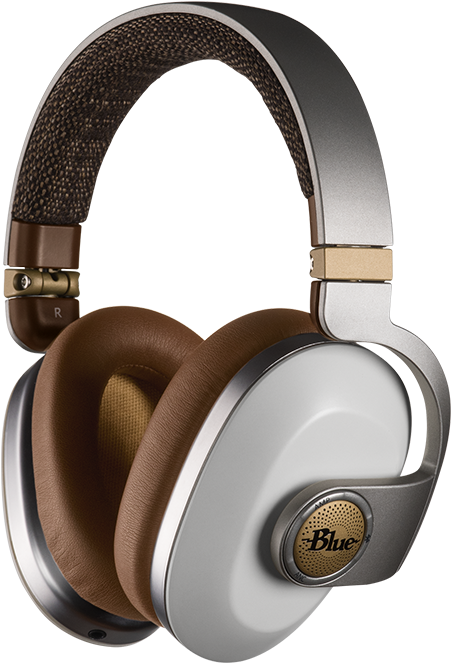 Headphones Thefamily Satellite White Mobile - Blue Microphones 7167 - Satellite Heaphones Wht (498x703), Png Download