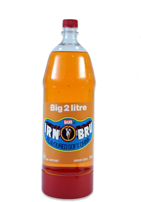 The First Plastic Bottles Go On Sale In Supermarkets - Old Irn Bru Bottle (450x675), Png Download
