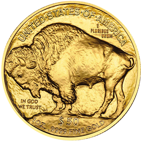 Home - 1 Oz Gold Buffalo Coin (555x555), Png Download