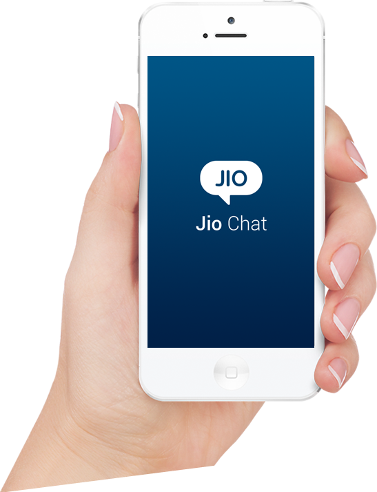 Reliance Jio 4g Was Launched Its Own Home - Smartphone In Hand Png (547x713), Png Download