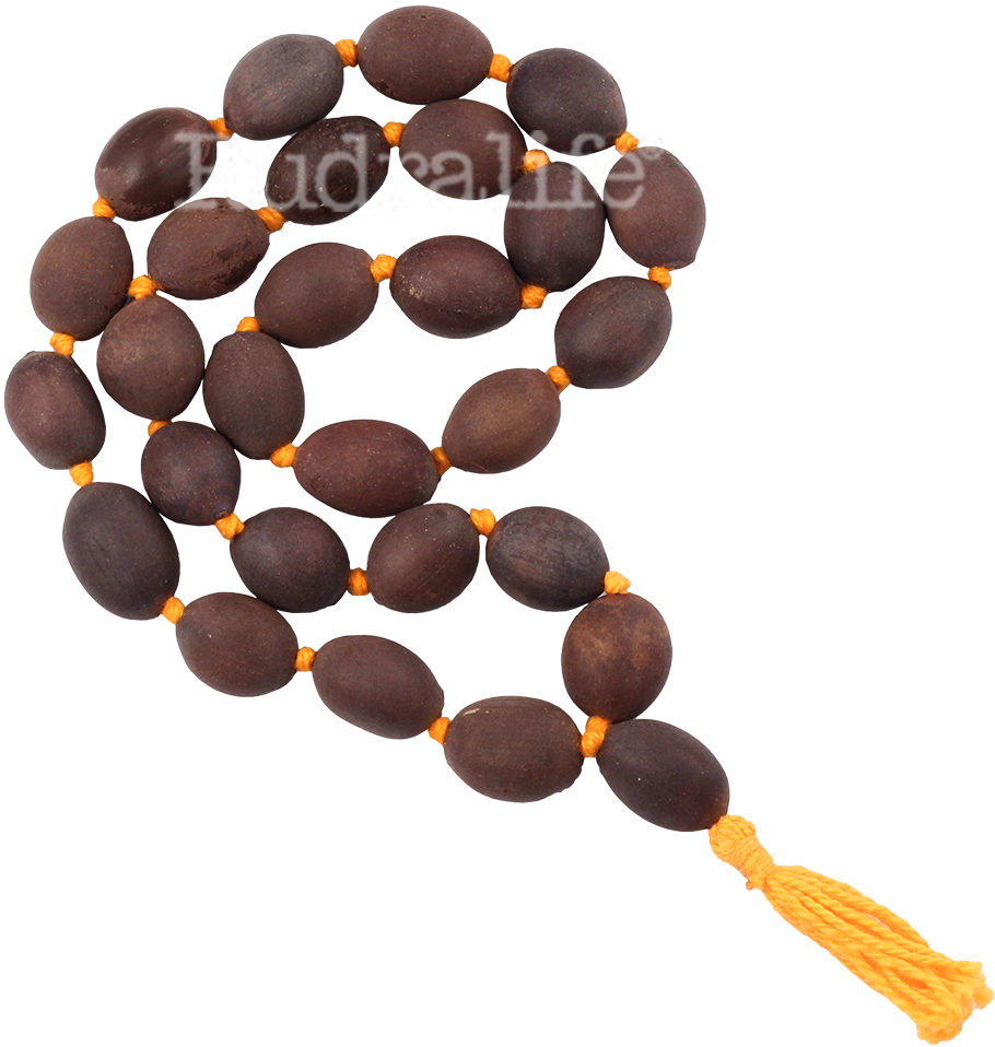 Lotus Beads Mala - Chocolate (1000x1000), Png Download