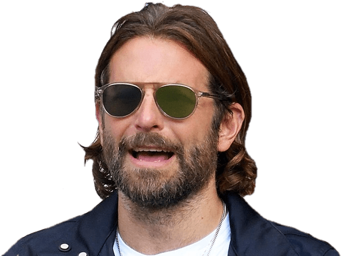 Bradley Cooper With Beard - Bradley Cooper Beard Png (800x533), Png Download
