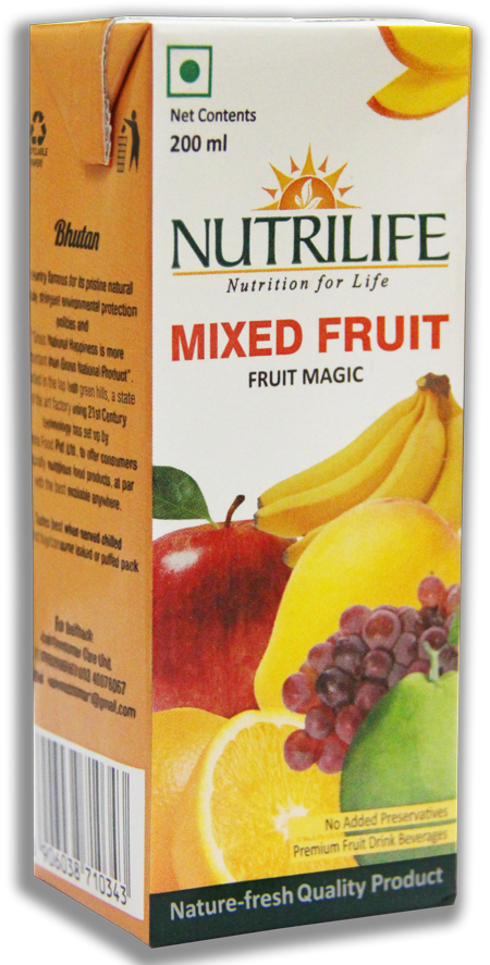 Mixed Fruit Small - Natural Foods (500x890), Png Download