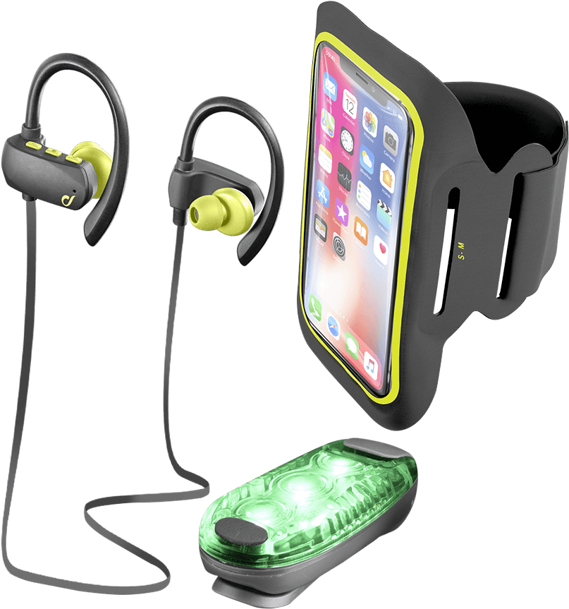 Items - Cellularline Sports Case Black (1797x900), Png Download