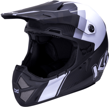 Shiva 2 - 0 Carbon - Kali Shiva 2.0 Carbon Helmet (400x360), Png Download