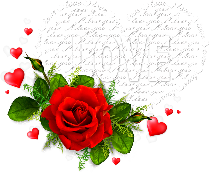 Love Text In Heart - Kiss Flower Love (800x663), Png Download